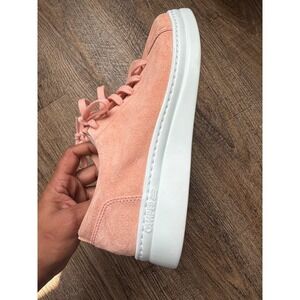 Camper Runner Up Peach Pink Suede Platform Sneakers 40 K200508-055